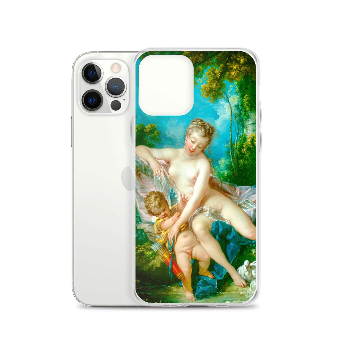 The Bath of Venus by François Boucher {Clear Case for iPhone}