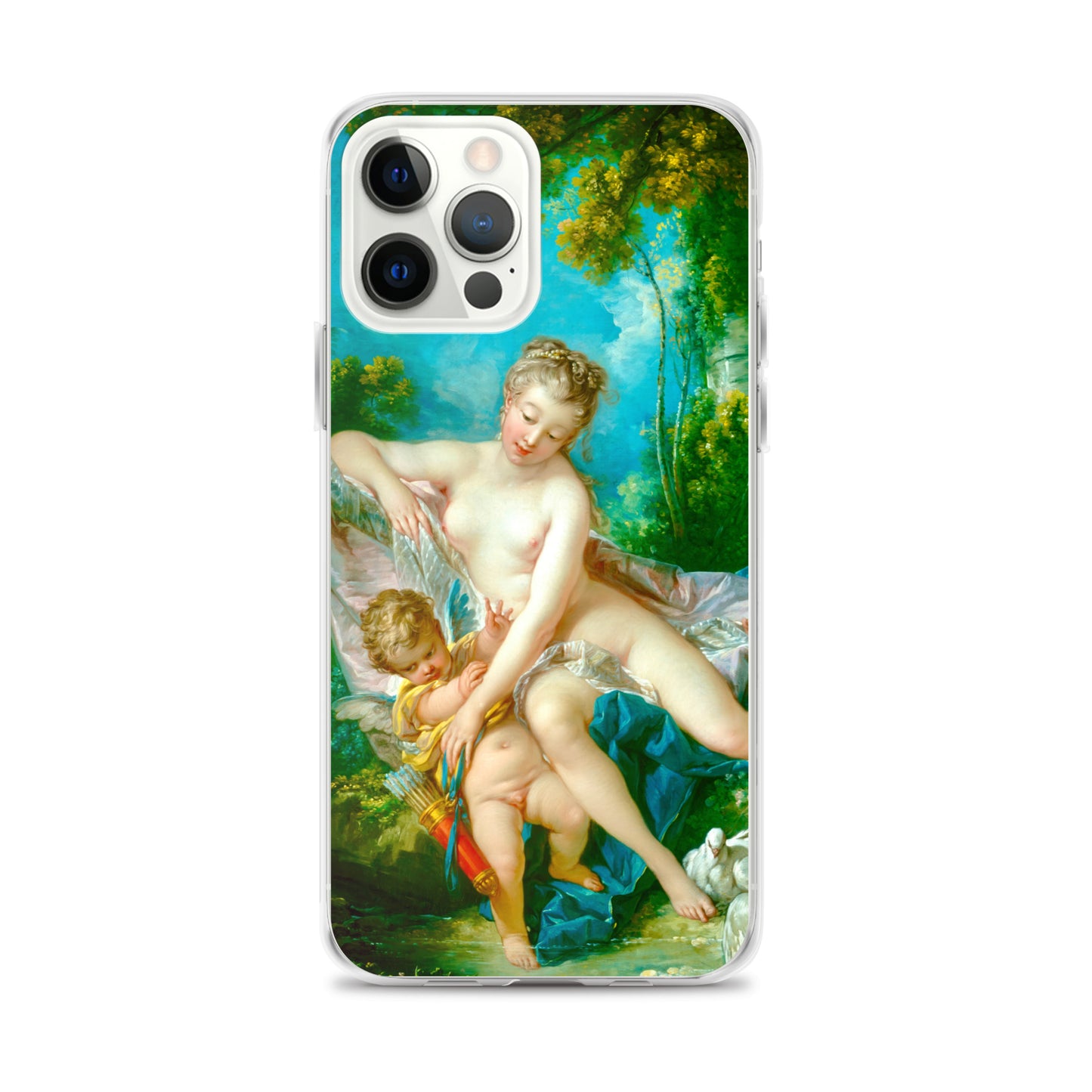 The Bath of Venus by François Boucher {Clear Case for iPhone}