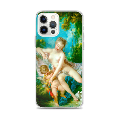 The Bath of Venus by François Boucher {Clear Case for iPhone}