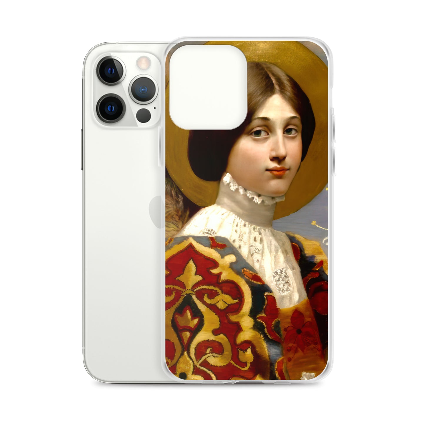 Angel Gabriel of Annunciation by Eleanor Fortescue-Brickdale [Clear Case for iPhone]