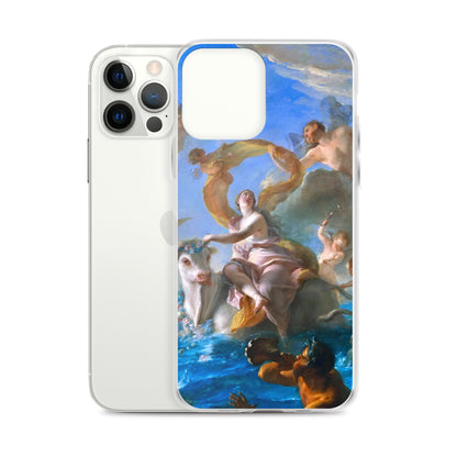 The Abduction of Europa by Noel-Nicolas Coypel [Clear Case for iPhone]