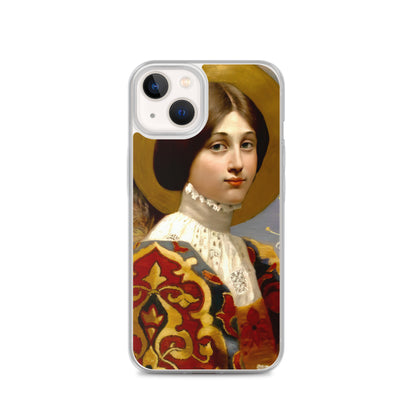 Angel Gabriel of Annunciation by Eleanor Fortescue-Brickdale [Clear Case for iPhone]