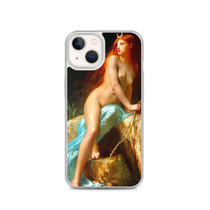 Diana Goddess of the Hunt by Jules Lefebvre [Clear Case for iPhone]