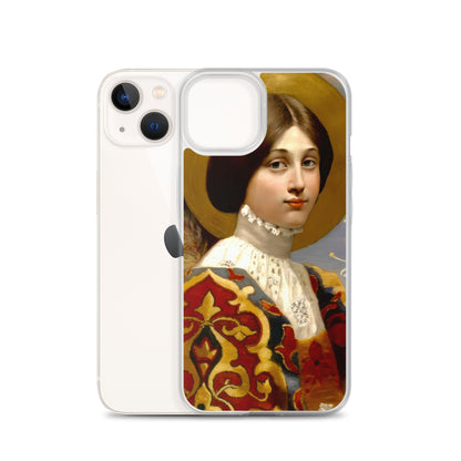 Angel Gabriel of Annunciation by Eleanor Fortescue-Brickdale [Clear Case for iPhone]