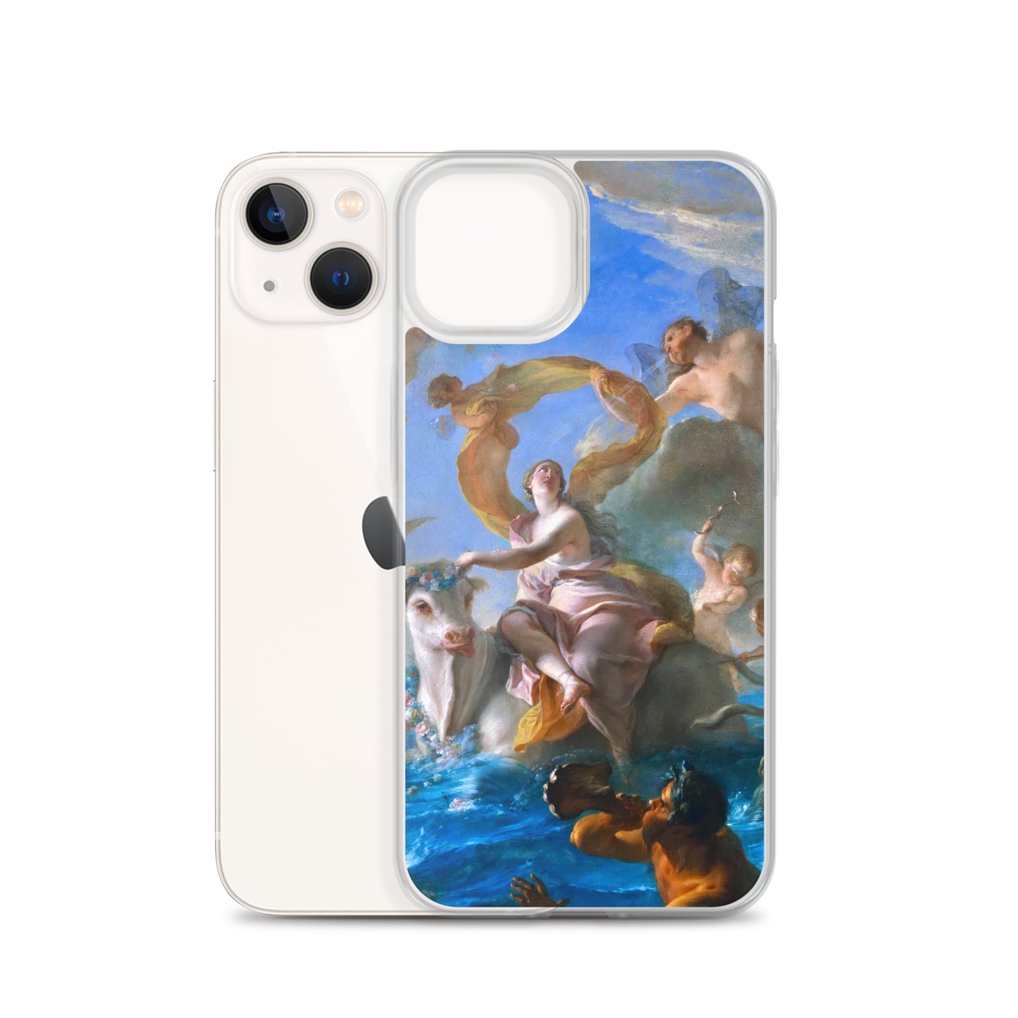 The Abduction of Europa by Noel-Nicolas Coypel [Clear Case for iPhone]