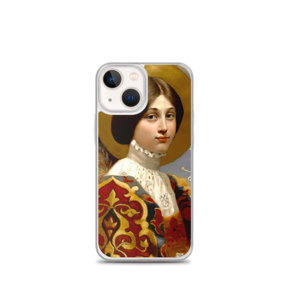 Angel Gabriel of Annunciation by Eleanor Fortescue-Brickdale [Clear Case for iPhone]