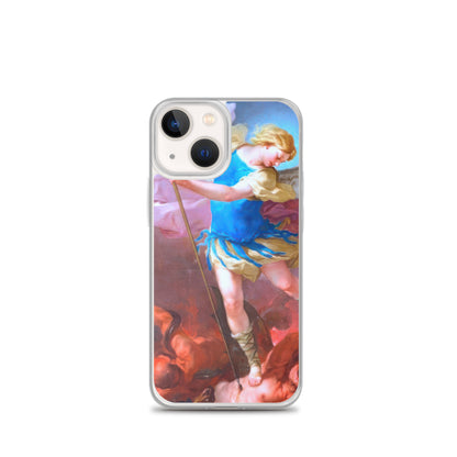 St. Michael by Artist Luca Giordano [Clear Case for iPhone]