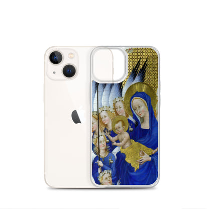 Virgin and Child with Angels by Wilton Diptych [Clear Case for iPhone]