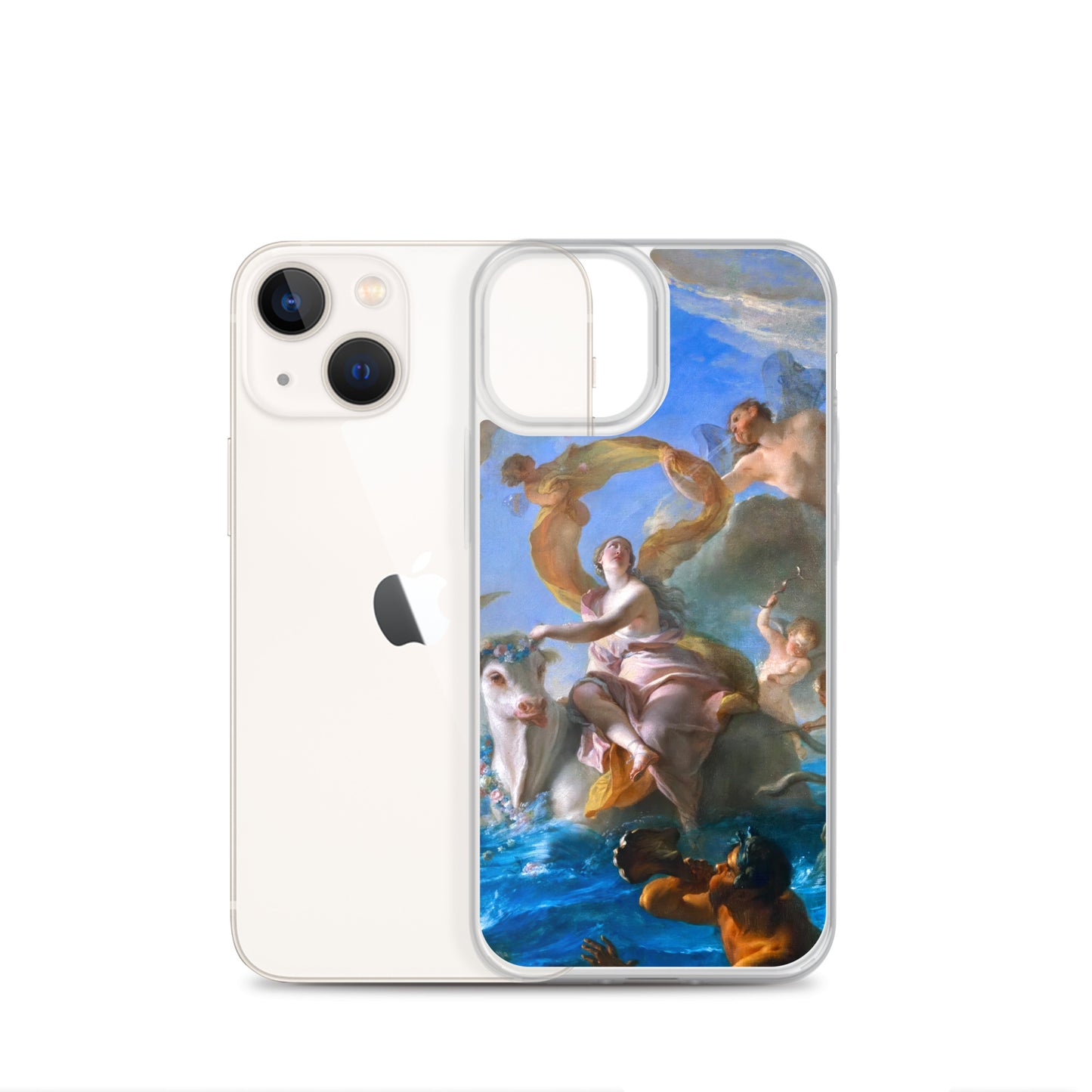 The Abduction of Europa by Noel-Nicolas Coypel [Clear Case for iPhone]