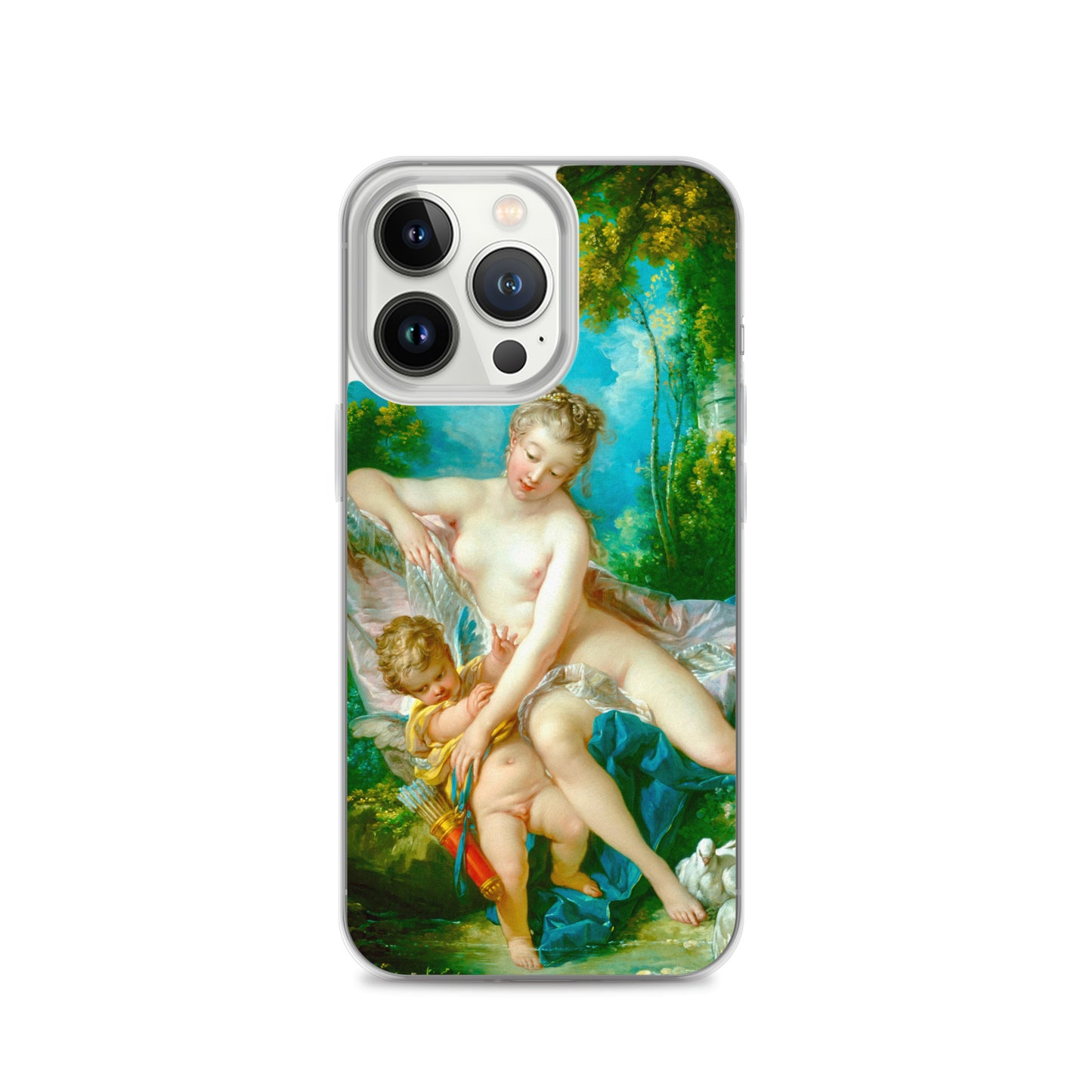 The Bath of Venus by François Boucher {Clear Case for iPhone}