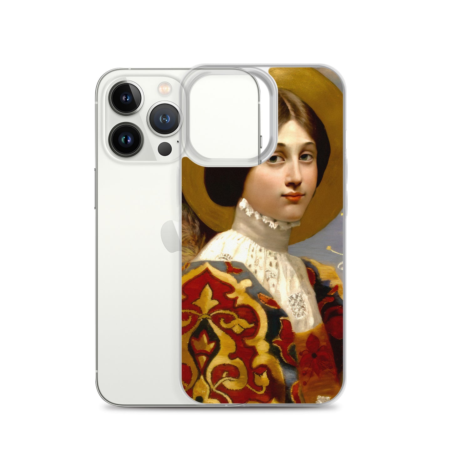 Angel Gabriel of Annunciation by Eleanor Fortescue-Brickdale [Clear Case for iPhone]