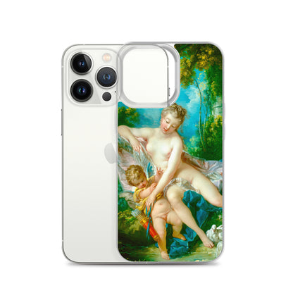 The Bath of Venus by François Boucher {Clear Case for iPhone}