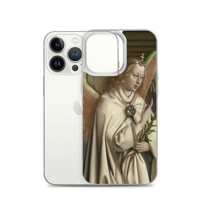 Archangel Gabriel passes the Message to Maria by Jan Van Eyck [Clear Case for iPhone]