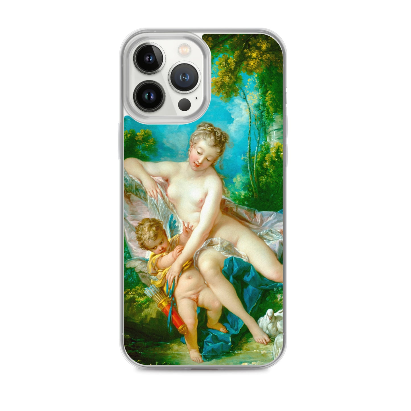 The Bath of Venus by François Boucher {Clear Case for iPhone}