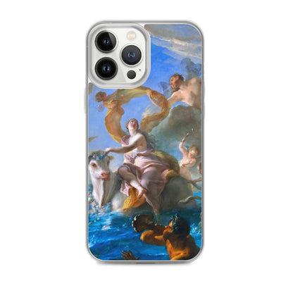 The Abduction of Europa by Noel-Nicolas Coypel [Clear Case for iPhone]