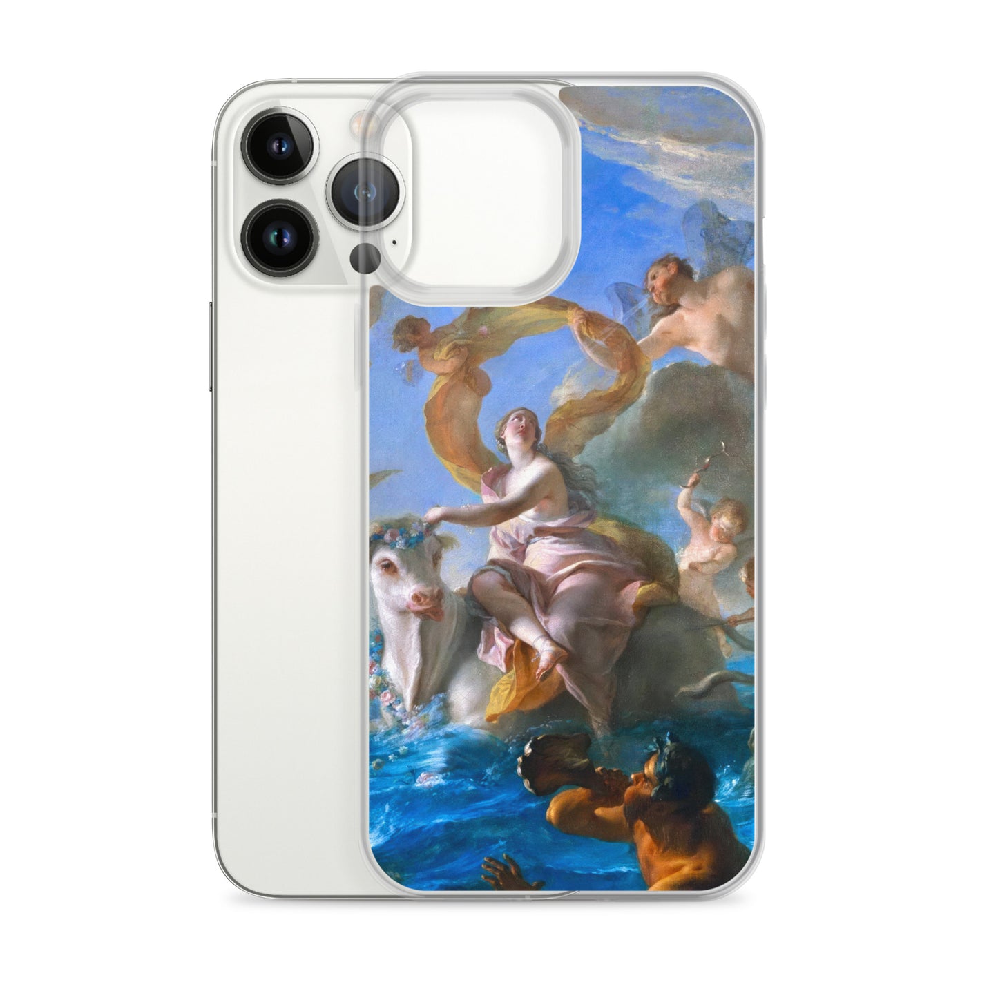 The Abduction of Europa by Noel-Nicolas Coypel [Clear Case for iPhone]