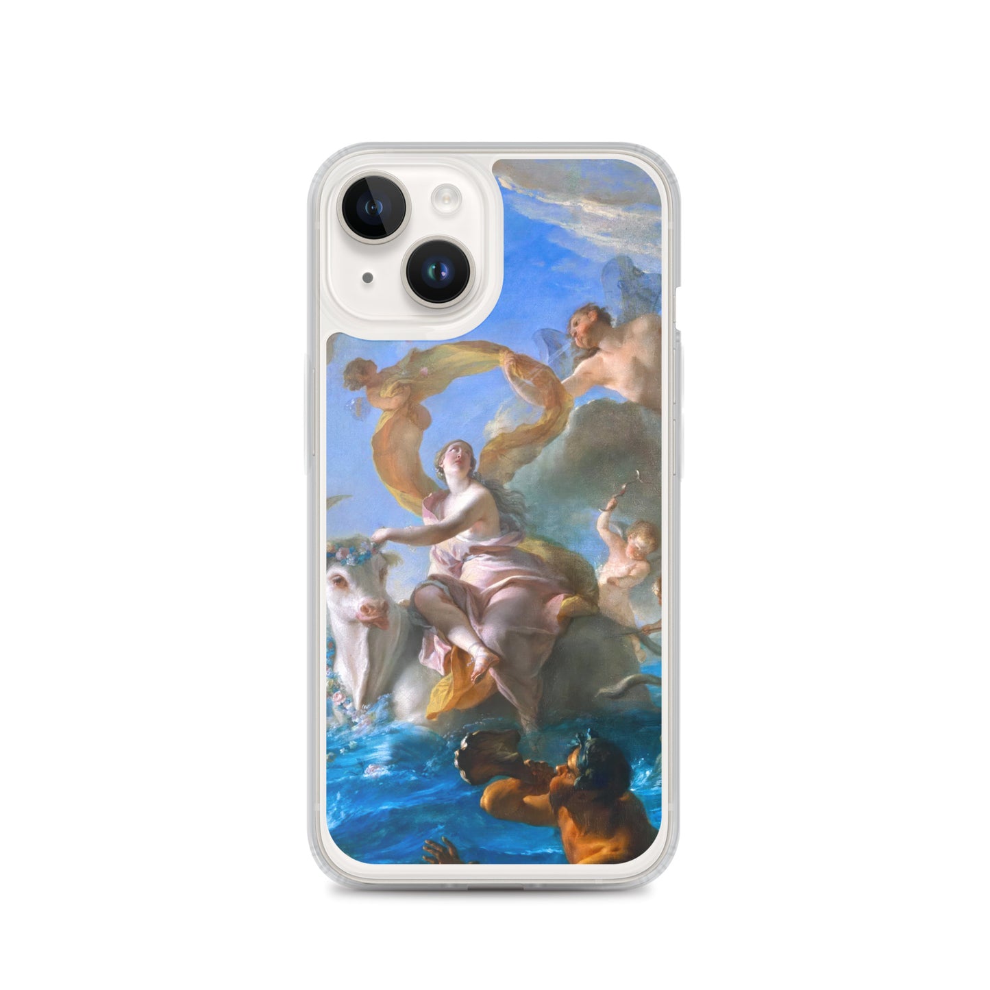 The Abduction of Europa by Noel-Nicolas Coypel [Clear Case for iPhone]