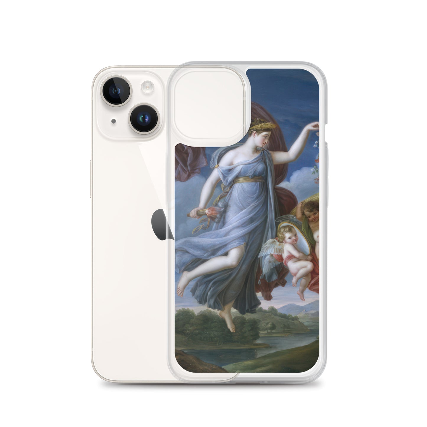 Alegoria del Veranon by Juan Antonio Ribera [Clear Case for iPhone]