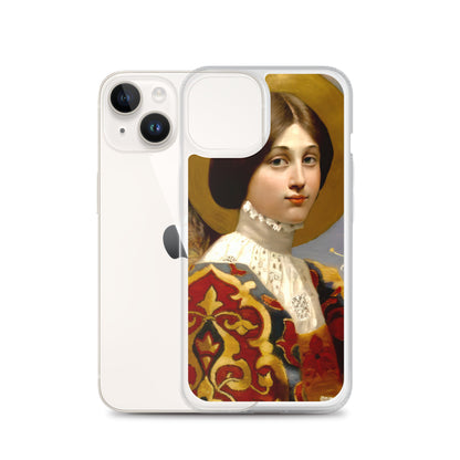 Angel Gabriel of Annunciation by Eleanor Fortescue-Brickdale [Clear Case for iPhone]