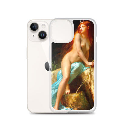 Diana Goddess of the Hunt by Jules Lefebvre [Clear Case for iPhone]