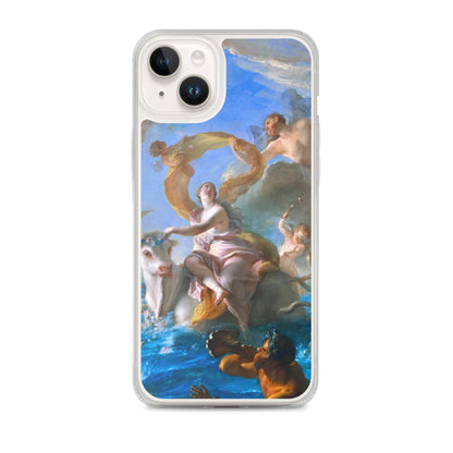 The Abduction of Europa by Noel-Nicolas Coypel [Clear Case for iPhone]