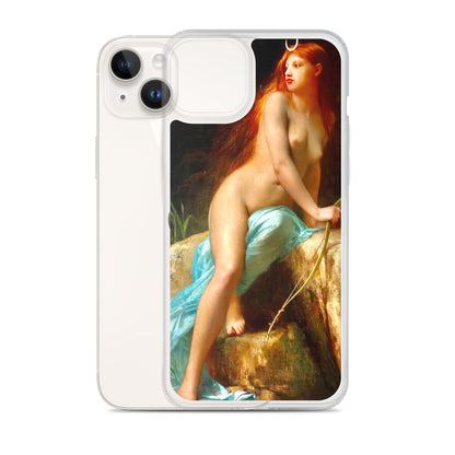 Diana Goddess of the Hunt by Jules Lefebvre [Clear Case for iPhone]