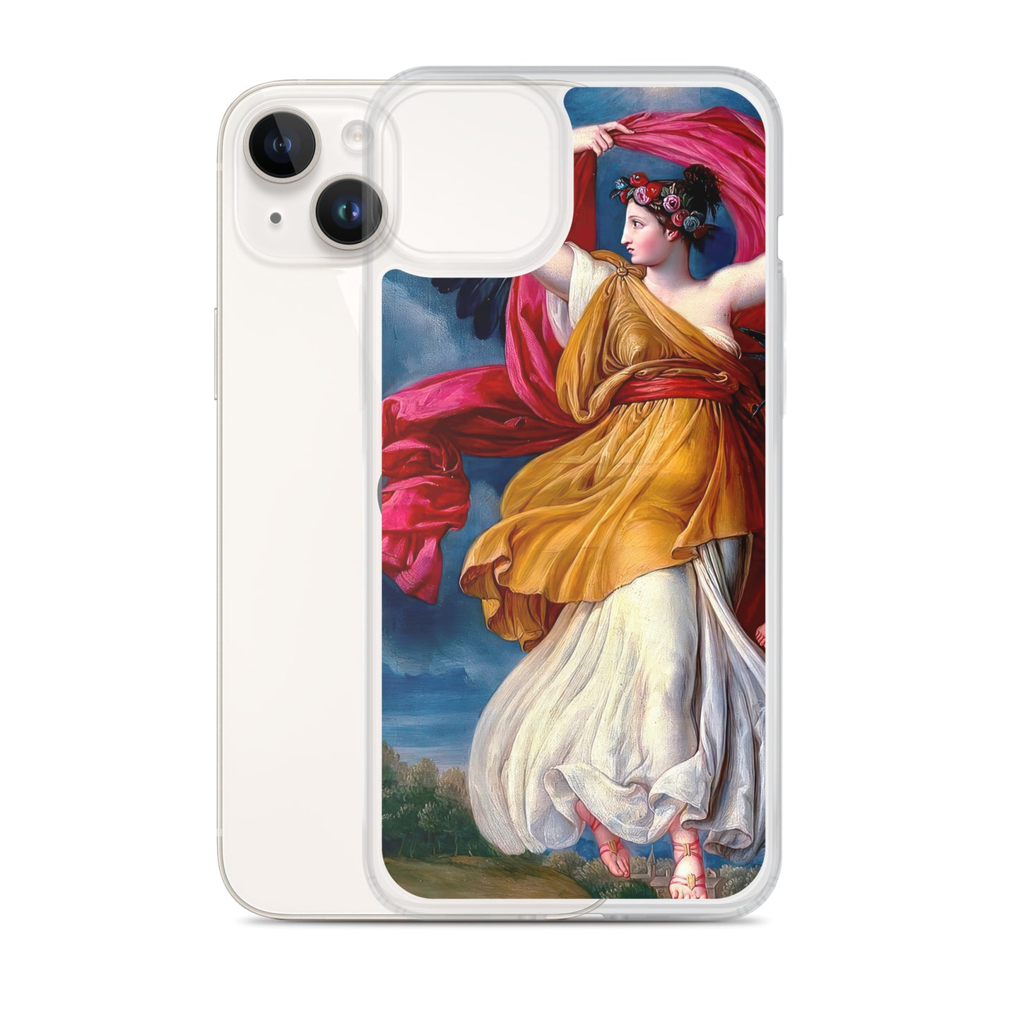 Alegoria de la Aurora by Juan Antonio Ribera [Clear Case for iPhone]