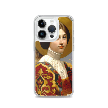 Angel Gabriel of Annunciation by Eleanor Fortescue-Brickdale [Clear Case for iPhone]