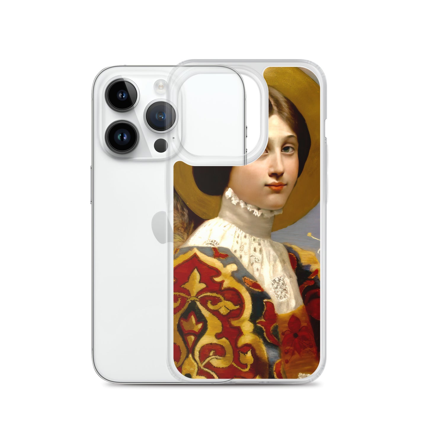 Angel Gabriel of Annunciation by Eleanor Fortescue-Brickdale [Clear Case for iPhone]