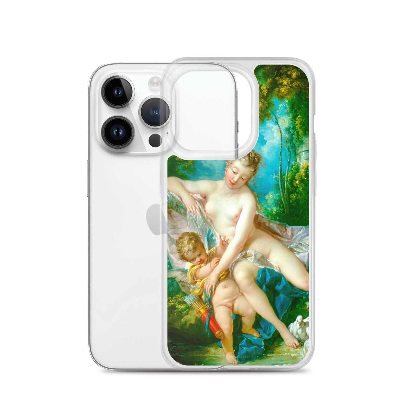 The Bath of Venus by François Boucher {Clear Case for iPhone}