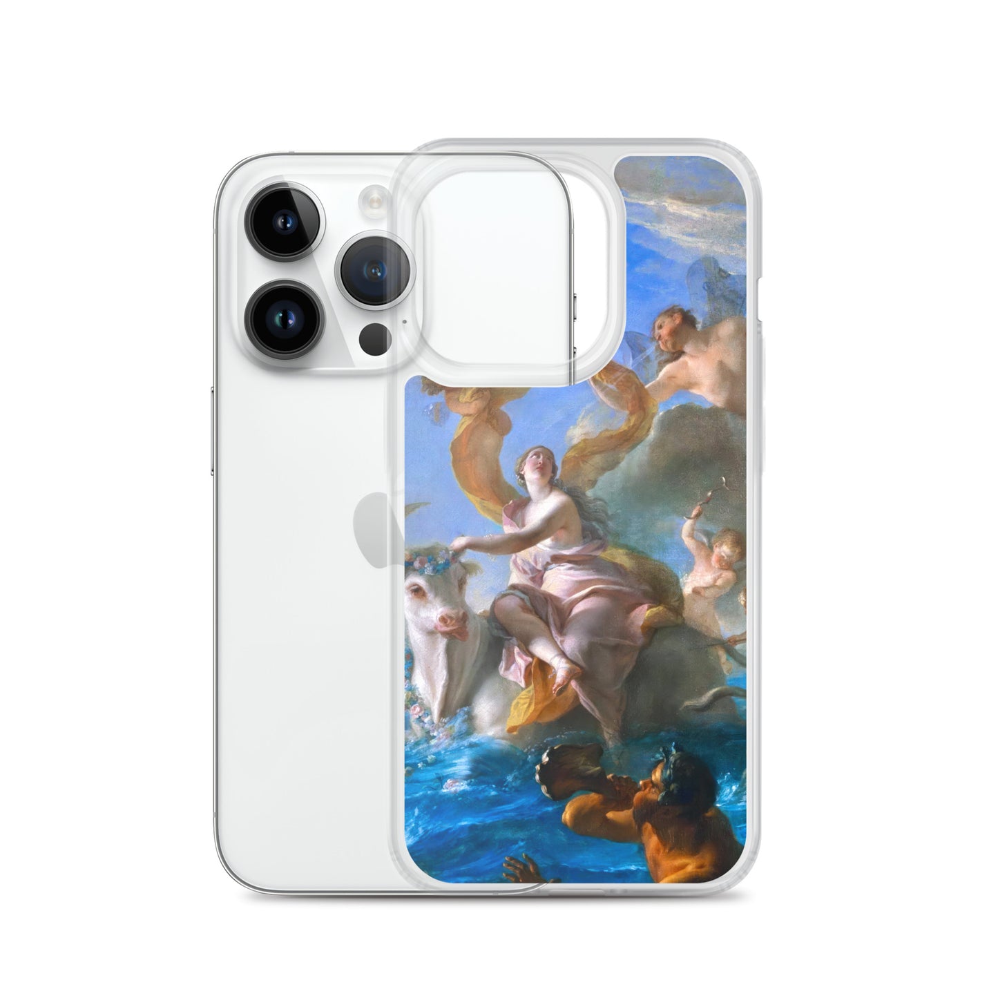 The Abduction of Europa by Noel-Nicolas Coypel [Clear Case for iPhone]