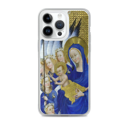 Virgin and Child with Angels by Wilton Diptych [Clear Case for iPhone]