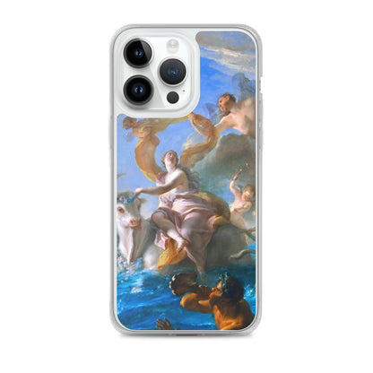 The Abduction of Europa by Noel-Nicolas Coypel [Clear Case for iPhone]