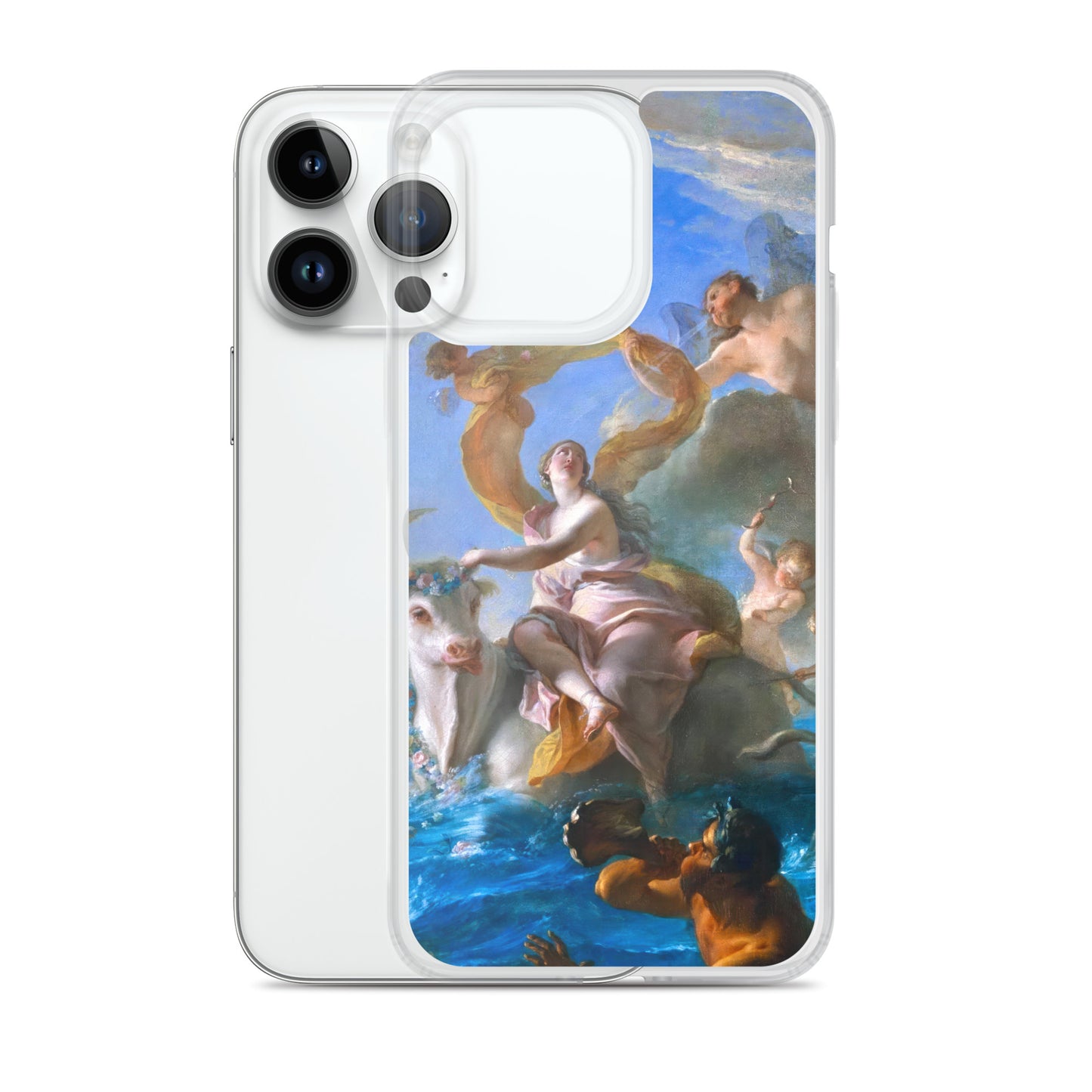 The Abduction of Europa by Noel-Nicolas Coypel [Clear Case for iPhone]