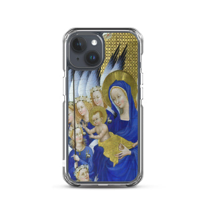 Virgin and Child with Angels by Wilton Diptych [Clear Case for iPhone]