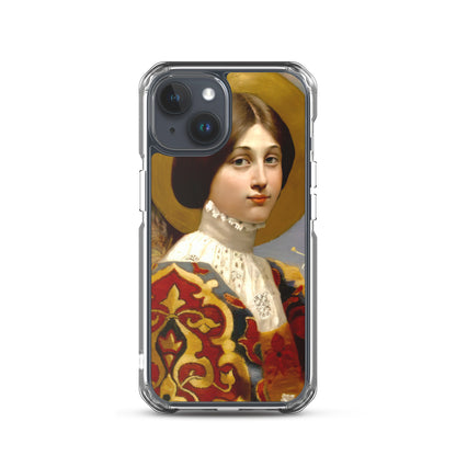 Angel Gabriel of Annunciation by Eleanor Fortescue-Brickdale [Clear Case for iPhone]