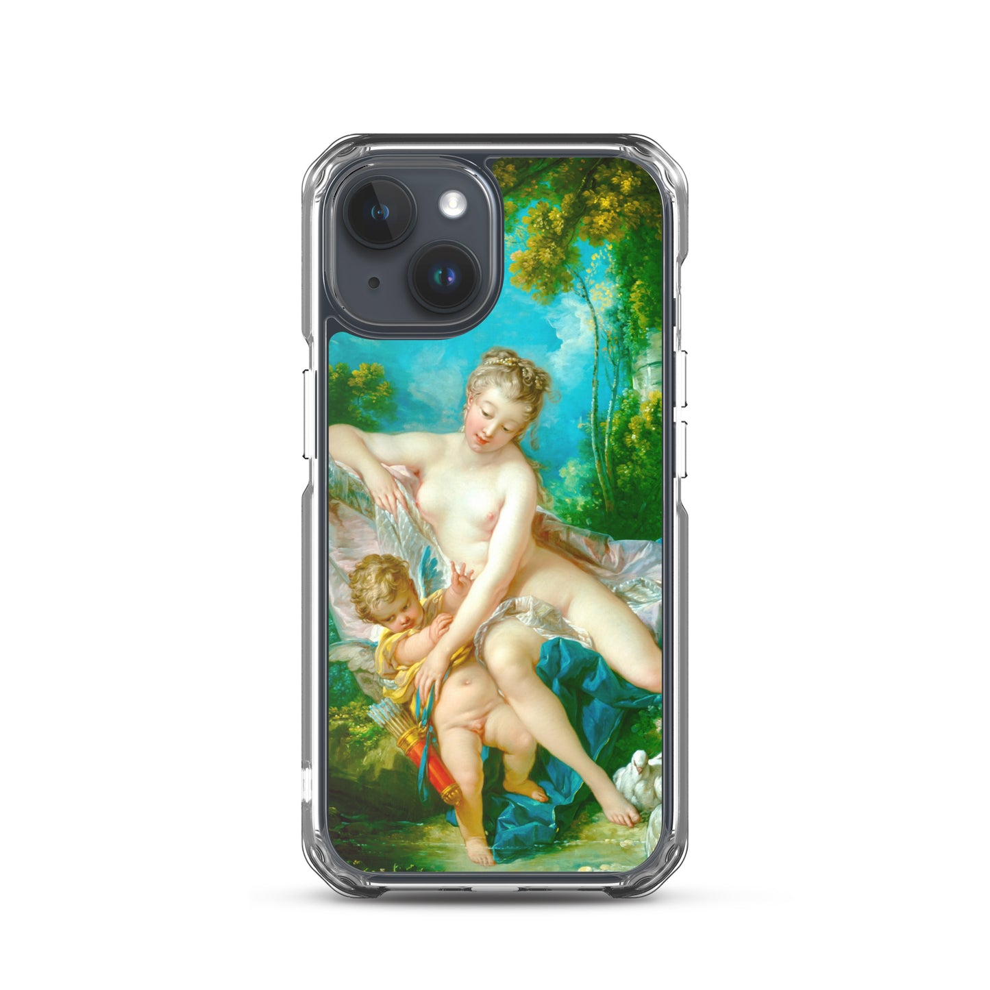 The Bath of Venus by François Boucher {Clear Case for iPhone}