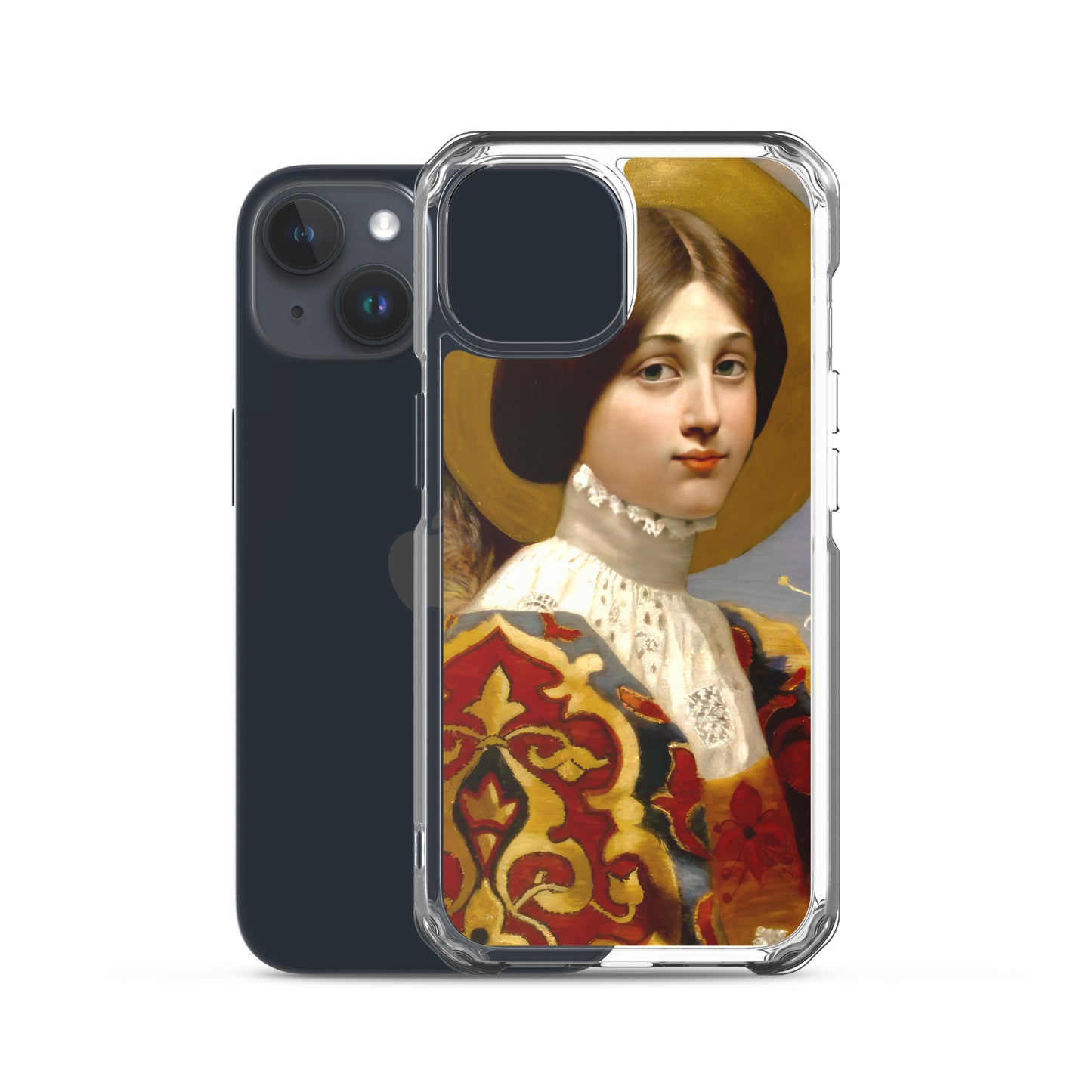 Angel Gabriel of Annunciation by Eleanor Fortescue-Brickdale [Clear Case for iPhone]