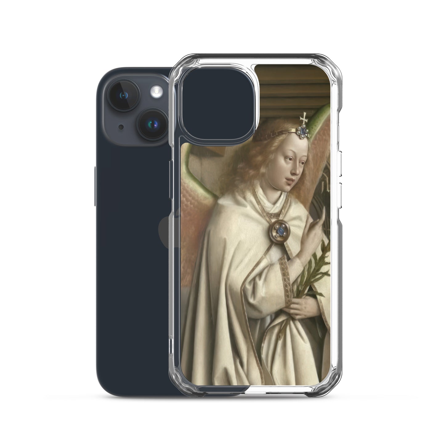 Archangel Gabriel passes the Message to Maria by Jan Van Eyck [Clear Case for iPhone]