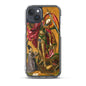 Saint Michael Triumphs over the Devil by Bartolome Bermejo [Clear Case for iPhone]