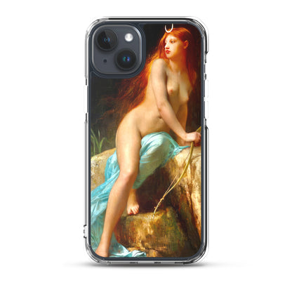 Diana Goddess of the Hunt by Jules Lefebvre [Clear Case for iPhone]