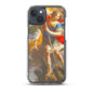 The Archangel Michael Slaying The Dragon By Simon Vouet [Clear Case for iPhone]