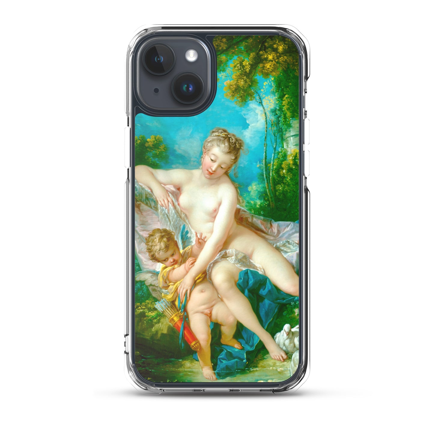 The Bath of Venus by François Boucher {Clear Case for iPhone}