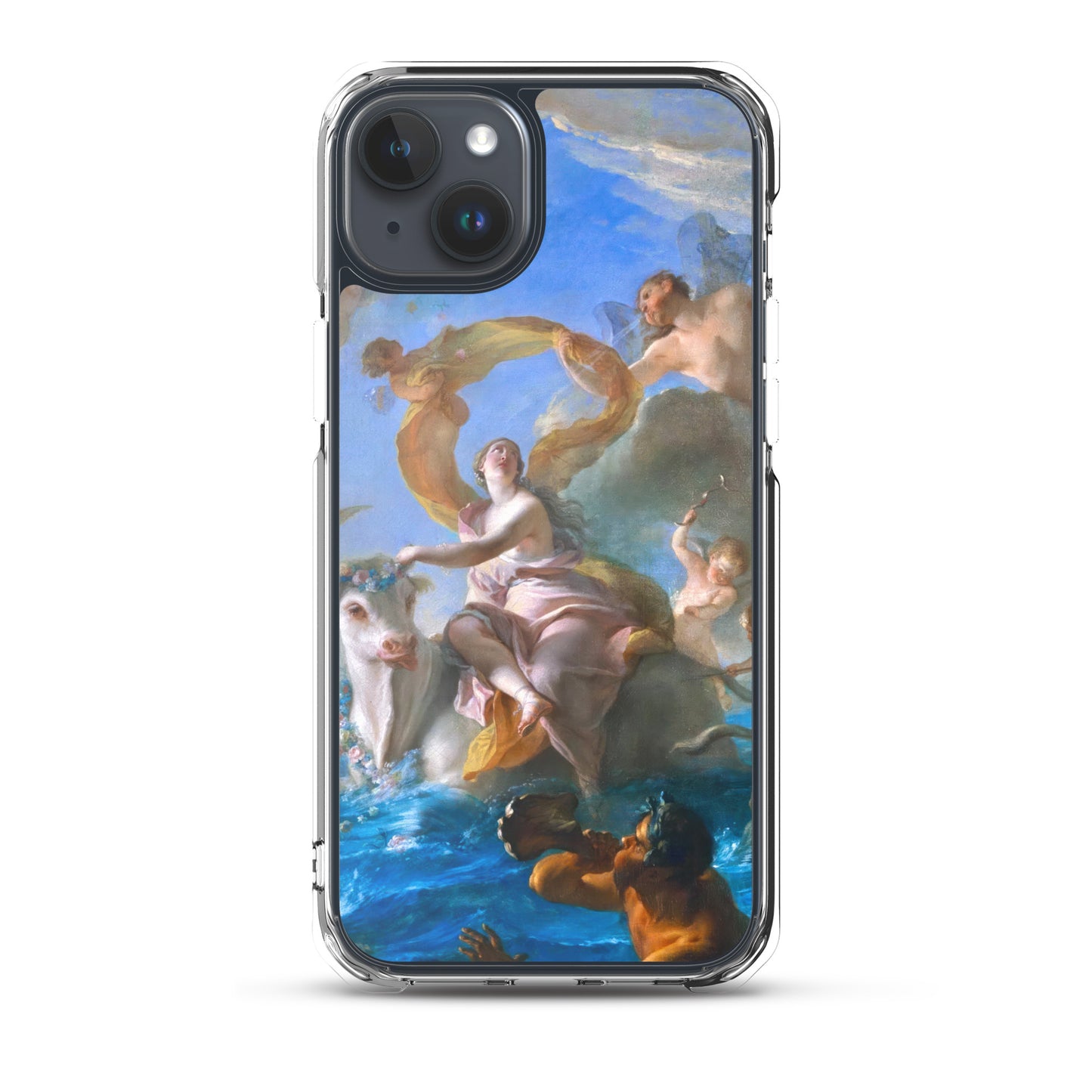 The Abduction of Europa by Noel-Nicolas Coypel [Clear Case for iPhone]