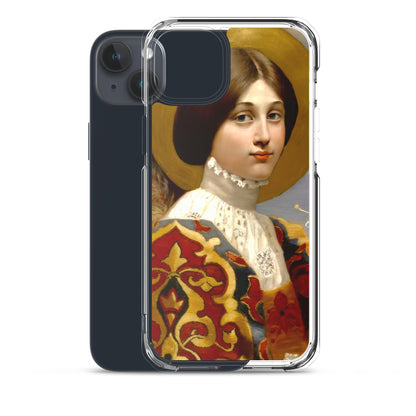 Angel Gabriel of Annunciation by Eleanor Fortescue-Brickdale [Clear Case for iPhone]