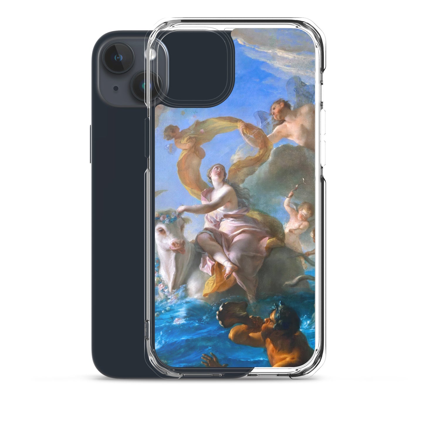 The Abduction of Europa by Noel-Nicolas Coypel [Clear Case for iPhone]