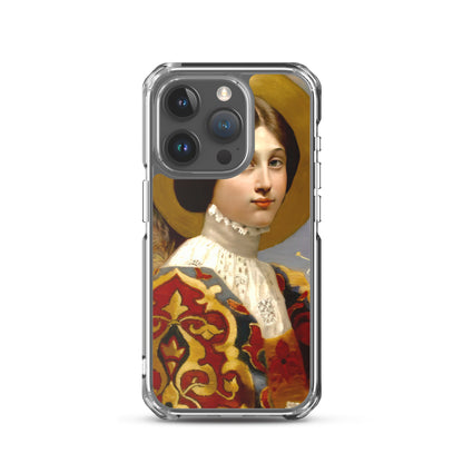 Angel Gabriel of Annunciation by Eleanor Fortescue-Brickdale [Clear Case for iPhone]