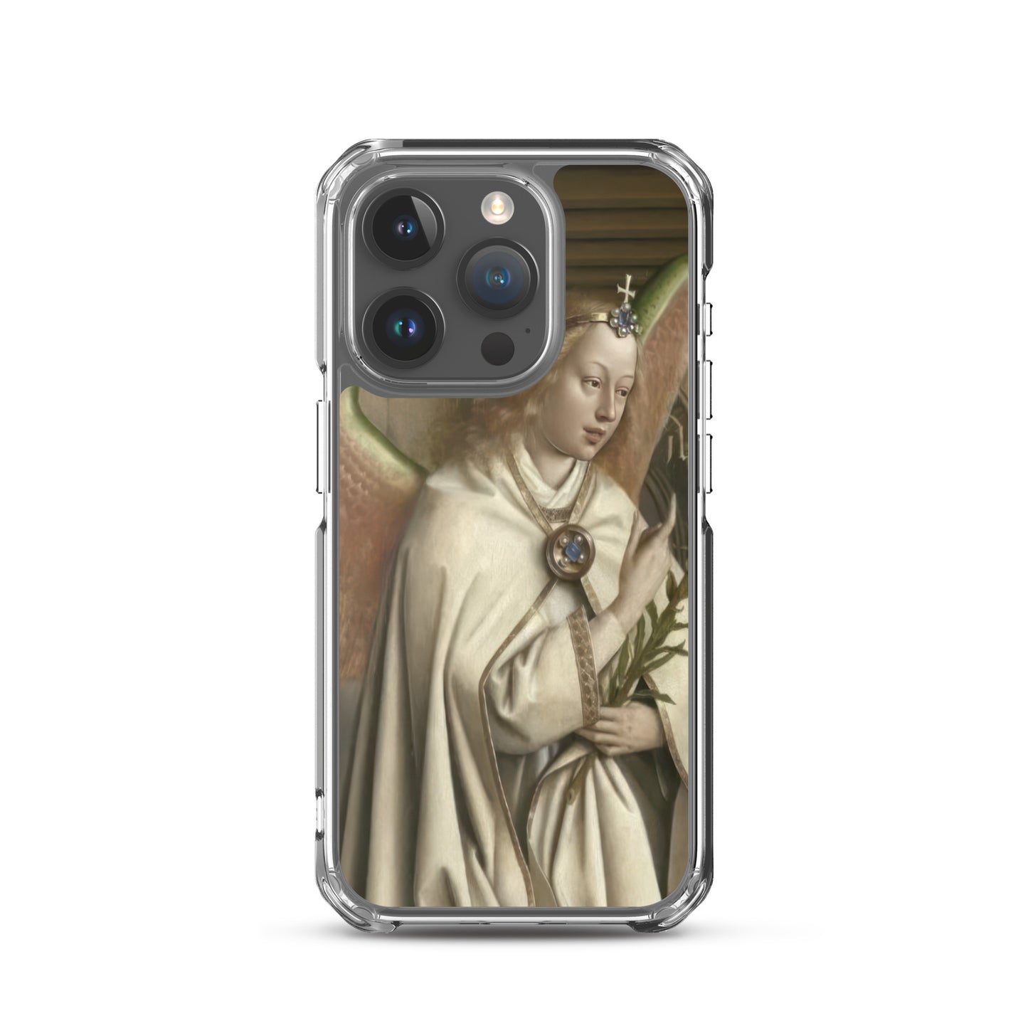 Archangel Gabriel passes the Message to Maria by Jan Van Eyck [Clear Case for iPhone]