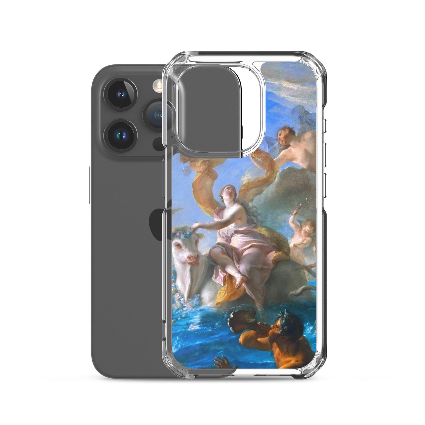 The Abduction of Europa by Noel-Nicolas Coypel [Clear Case for iPhone]