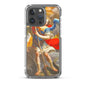 The Archangel Michael Slaying The Dragon By Simon Vouet [Clear Case for iPhone]